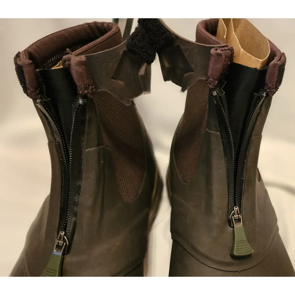 NWOT The Origional Muck Apex Mid Ankle Zip Suze 11 Brown Outdoor Hunting